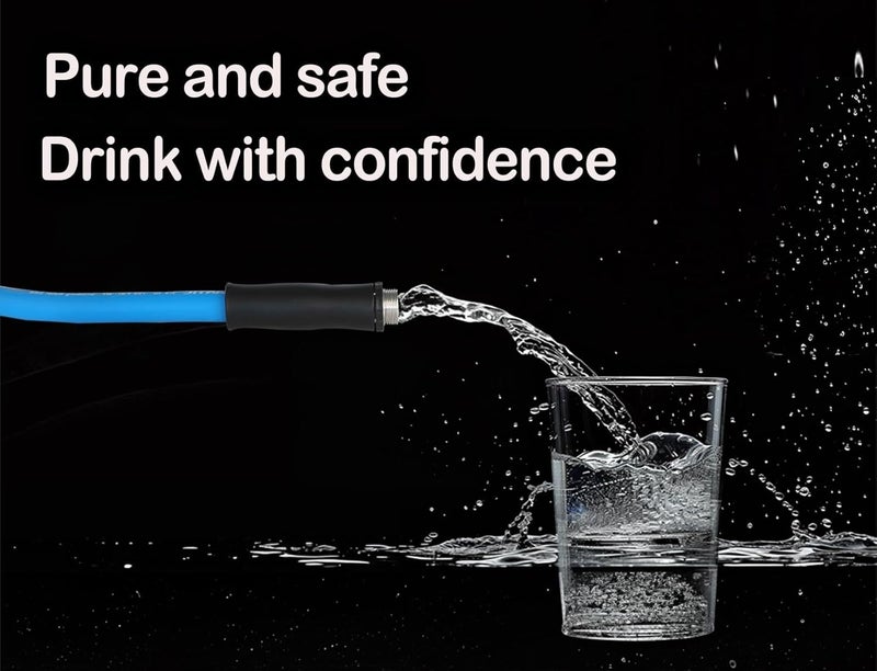 Atlantic RV Drinking Water Safe Hose 5 ft Short Garden Hose Extension: Lead, BPA, Phthalate-Free, and PVC-Free. - Image 2